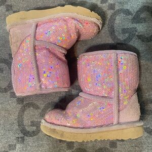 Purple Sequin Uggs.